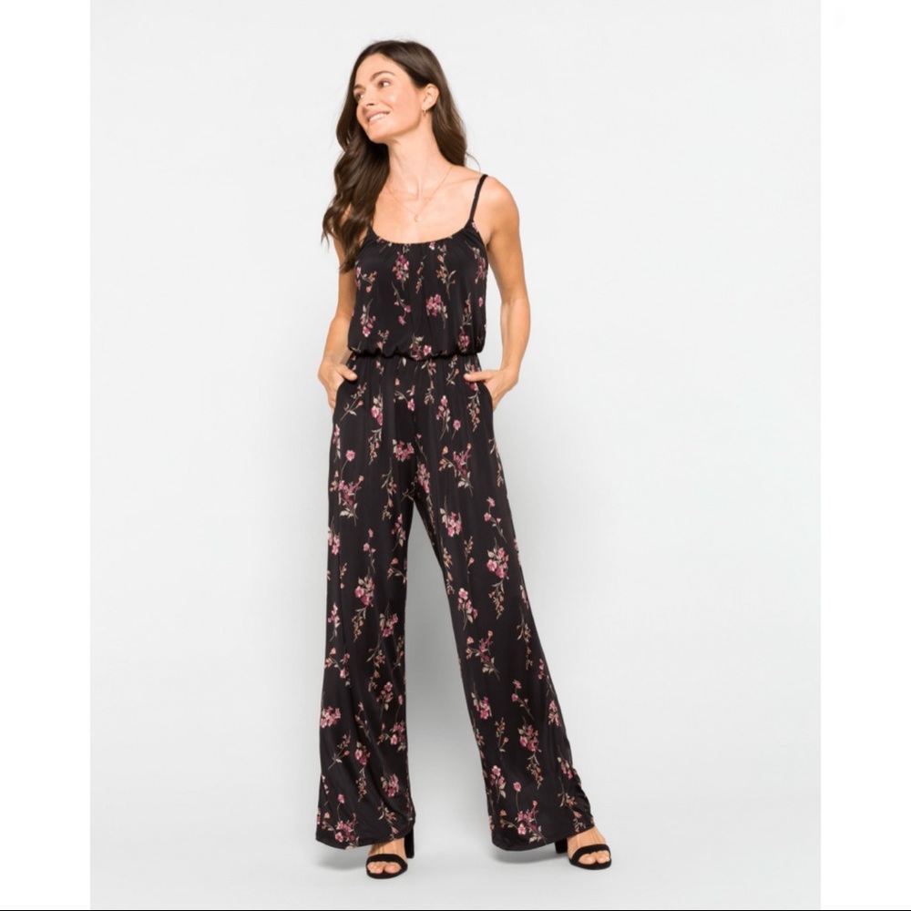 Kaileigh Adalia Knit Floral Jumpsuit